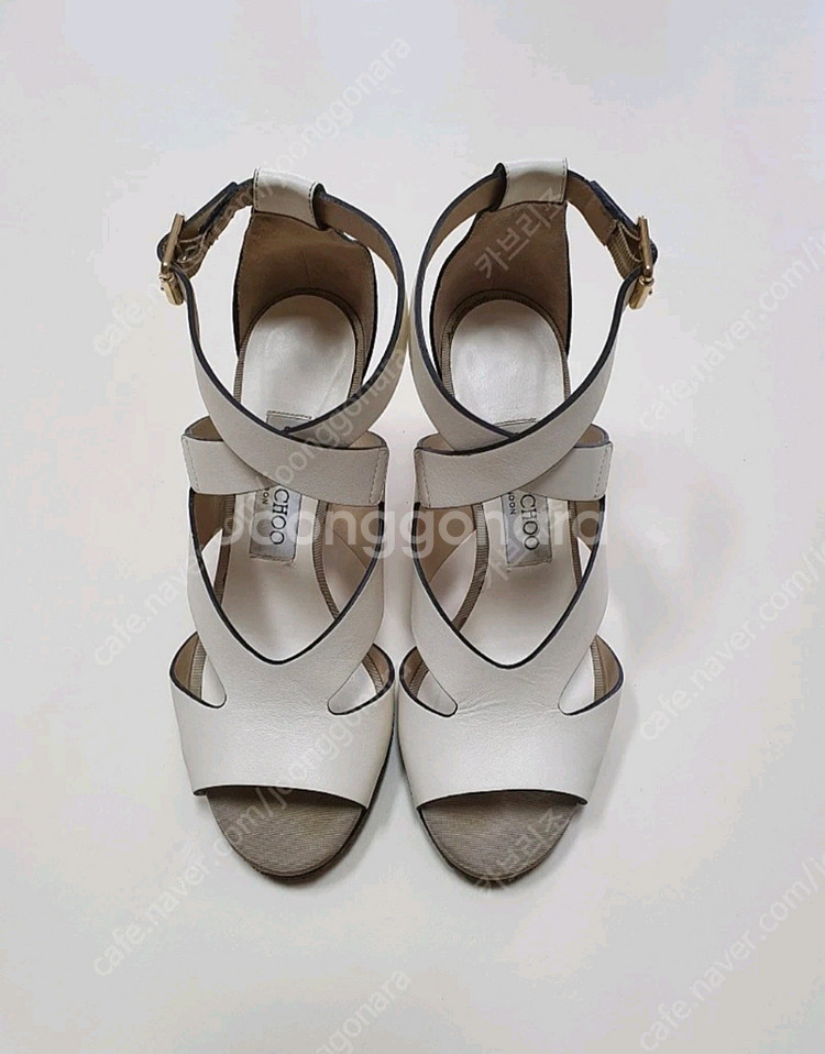 지미추 JIMMY CHOO 화이트 샌들 35 1/2--2