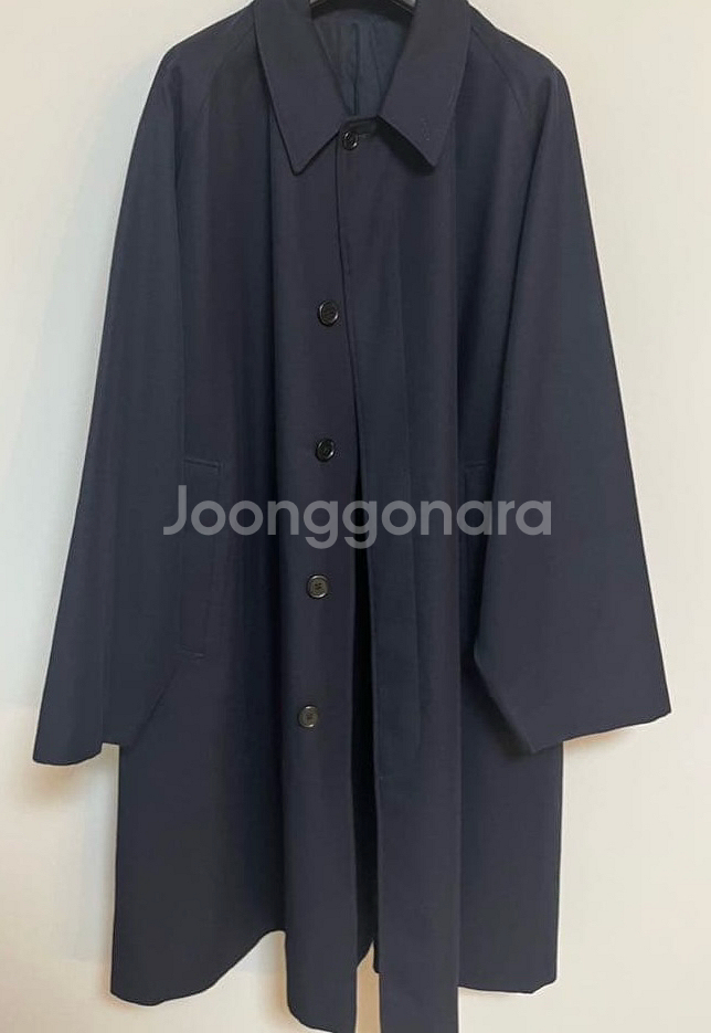 캡틴선샤인 22fw 워커코트 네이비--3