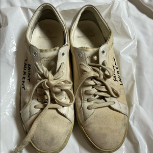 생로랑 더티슈즈 스니커즈 42사이즈