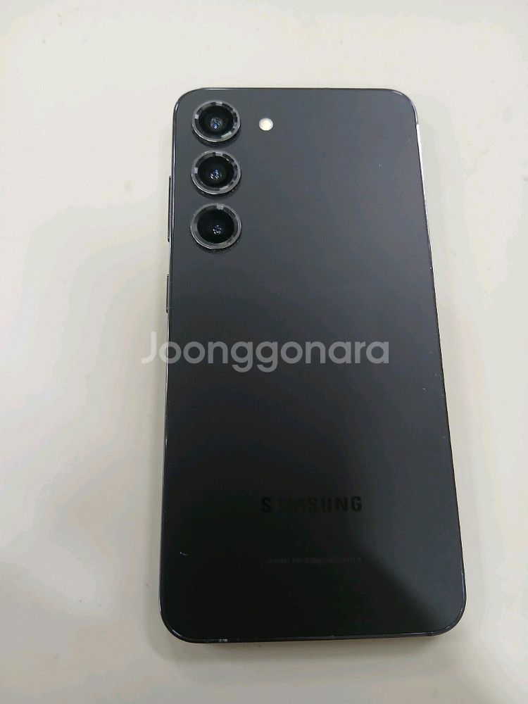 갤럭시S23 5G 512GB 블랙 단말기 입니다.--2