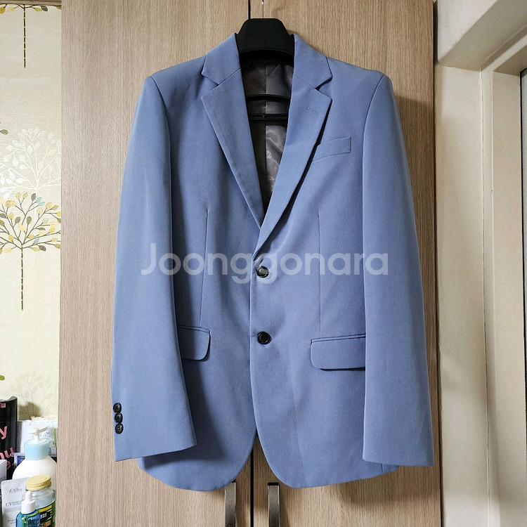 블루 남성 슈트 세트--0