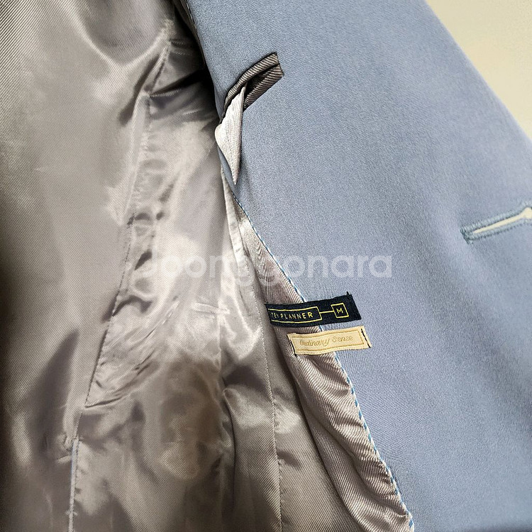 블루 남성 슈트 세트--3