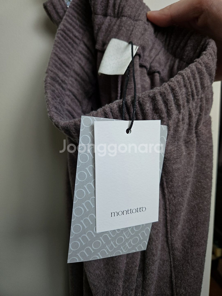 몽또또 [Monttotto] 니트 풀오버 팬츠--9