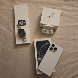 [일괄판매] 아이폰 16 Pro 256GB 화이트(자급