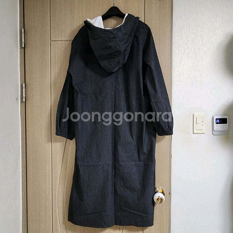 레코브 아노락 후드 원피스--1