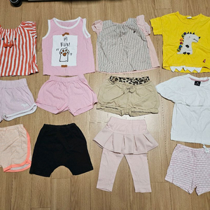 여아 여름옷 90사이즈 알퐁소 아가방 해피랜드 알루앤루