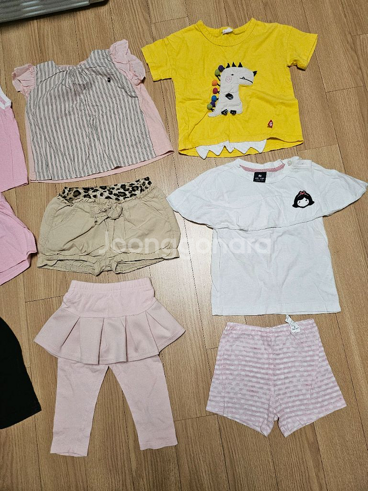 여아 여름옷 90사이즈 알퐁소 아가방 해피랜드 알루앤루--2