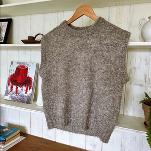 보우보우 디자이어 desire 니트베스트 여성여자조끼