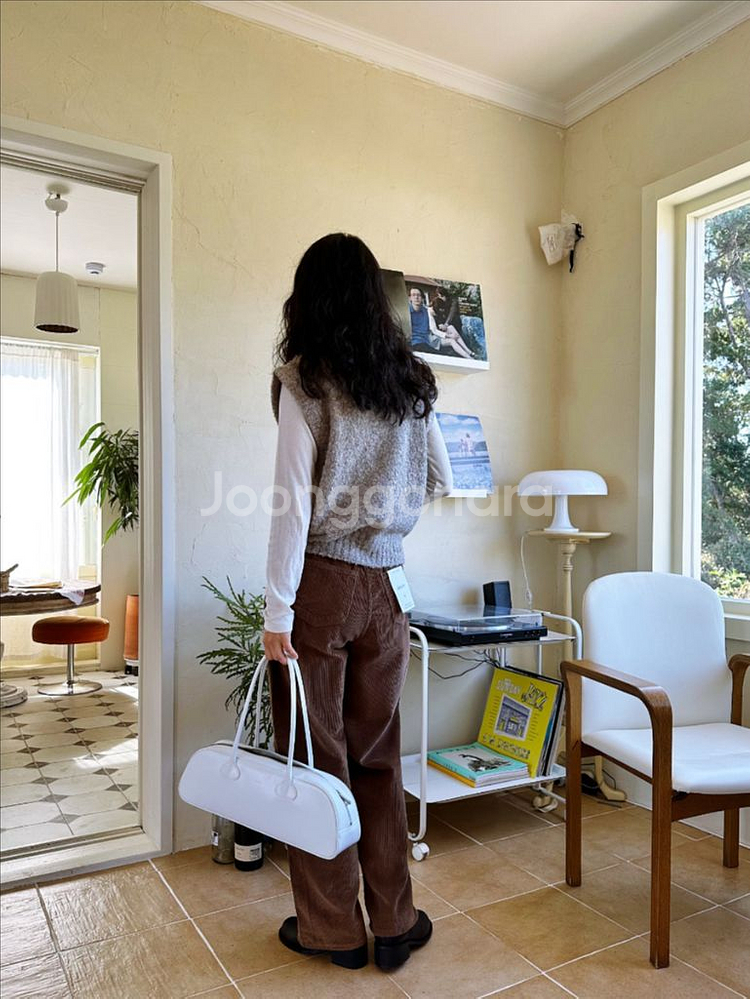 보우보우 디자이어 desire 니트베스트 여성여자조끼--3