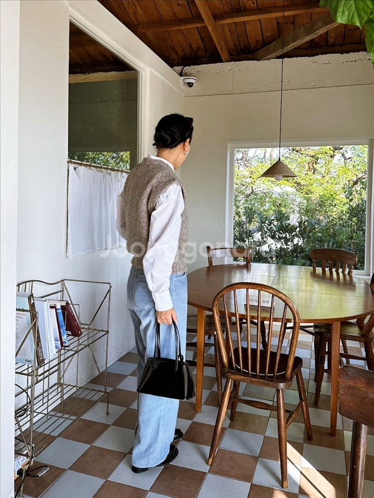 보우보우 디자이어 desire 니트베스트 여성여자조끼--5