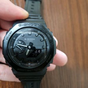 지샥 GA-2100 지얄오크 올블랙 시계