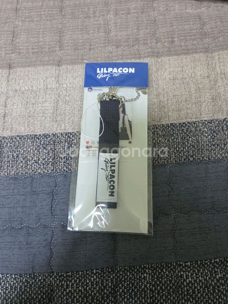 릴파콘 스트랩 키링 세트 (이세돌, 이세계아이돌 굿즈)--0
