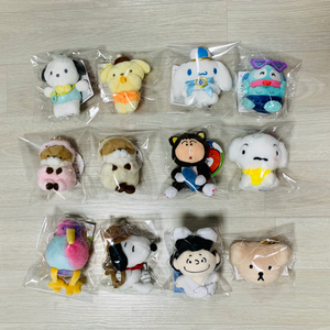 (떨이)키링 인형 새상품 (산리오 우소우소 스누피 등)