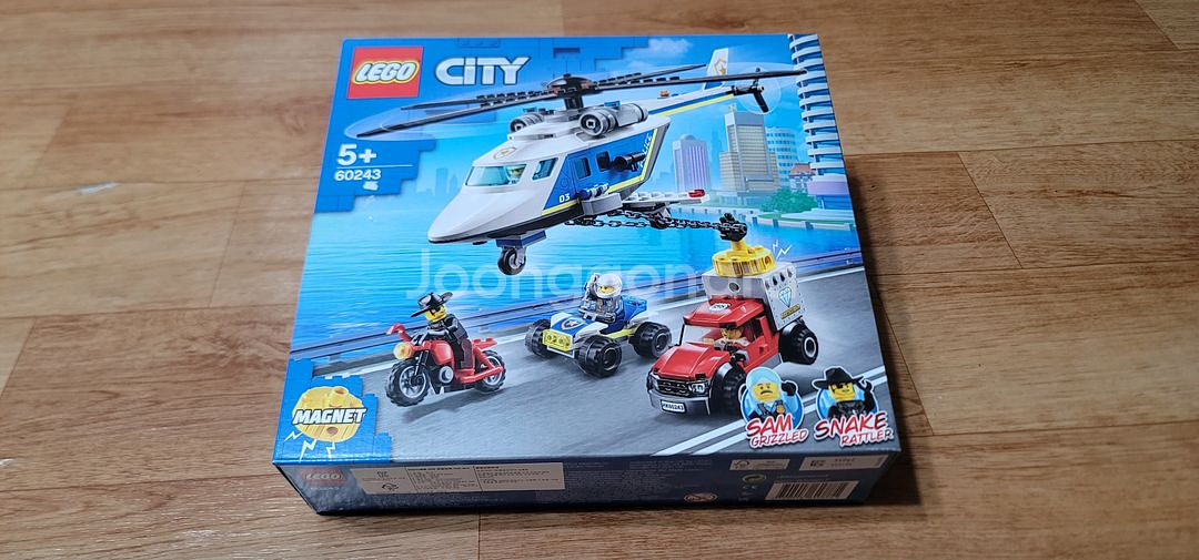 레고 시티 경찰 헬리콥터 추격전 60243--6