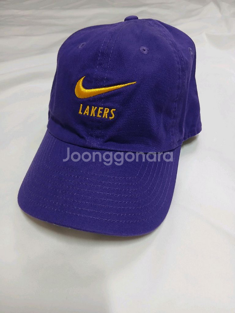 나이키 x nba 레이커스 캡 모자 볼캡--0