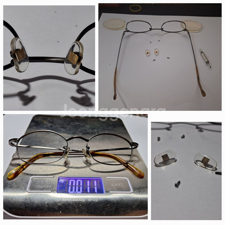 KIKUCHI Flexy 31-7506 빈티지 안경테--7