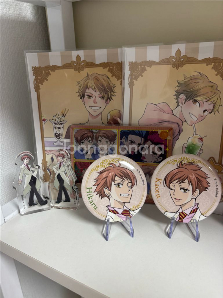 오란고교 사교클럽 히카루 카오루 쌍둥이 굿즈존 판매--2