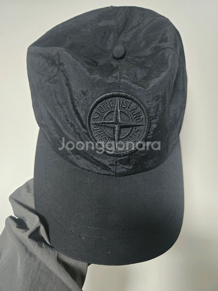 스톤아일랜드 나일론 볼캡 블랙 XL--0