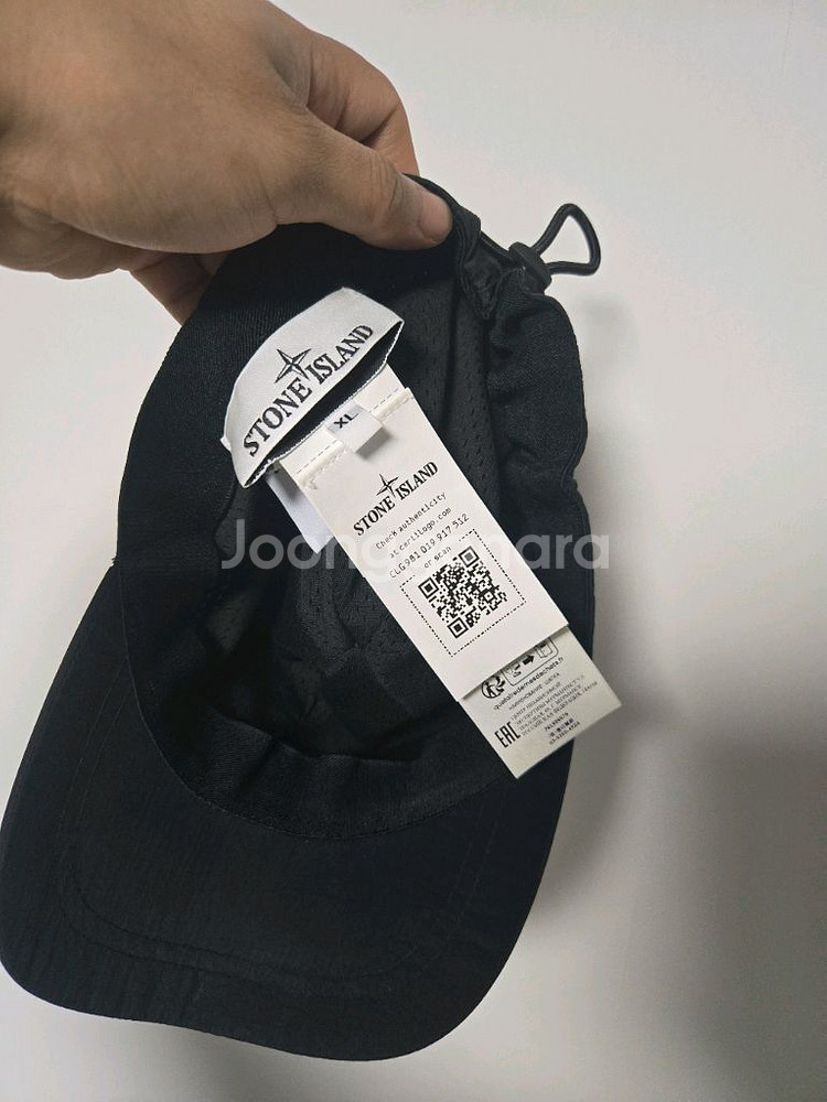 스톤아일랜드 나일론 볼캡 블랙 XL--2