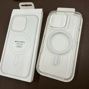 아이폰16pro 정품 클리어 케이스