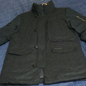 장 미쉘 바스키아 덕다운 패딩 블랙 (XL)