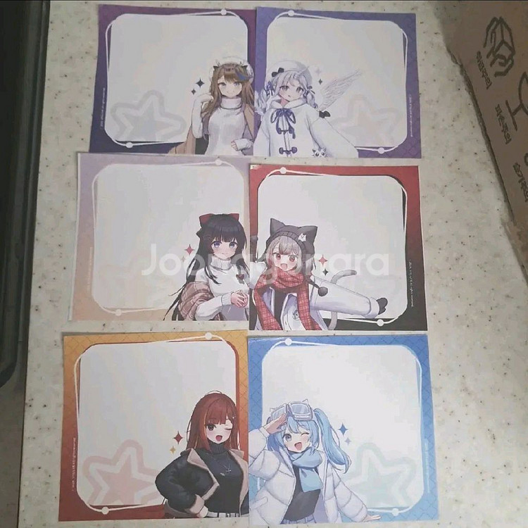 스텔라이브 칸나 유니 히나마시로 리제 타비 윈터 에모지--0