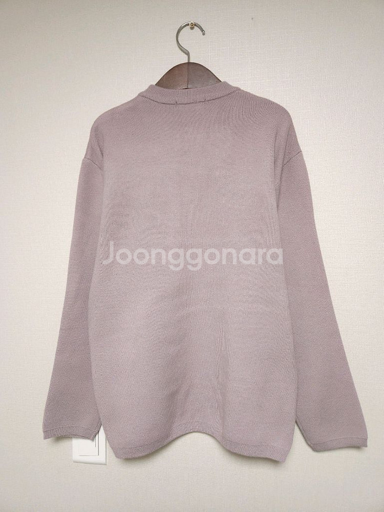탑텐 라벤더 니트 맨투맨 (105/XL)--2