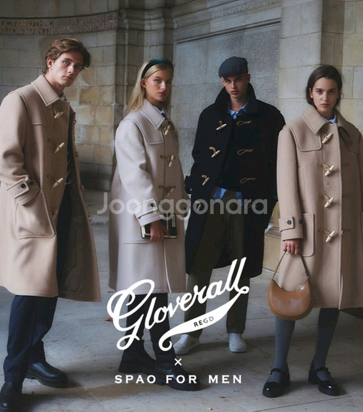 글로버올 더플코트 네이비 M--3