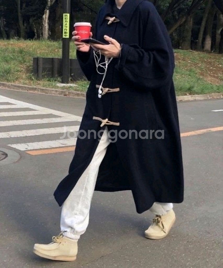 글로버올 더플코트 네이비 M--6