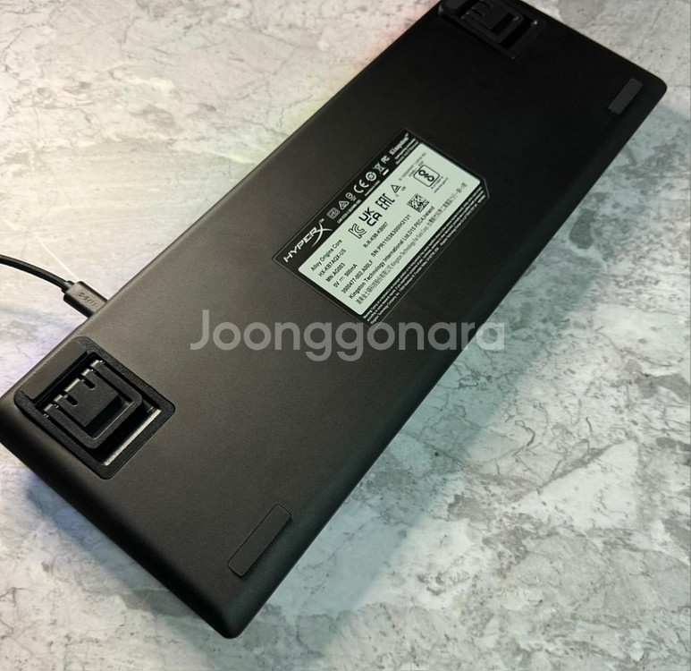 킹스톤 HyperX 커스텀 풀윤활기계식 키보드--2