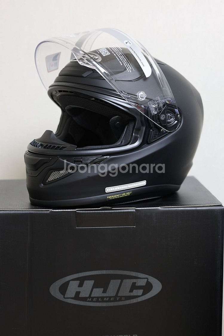 홍진 알파 12 풀페이스 헬멧 무광블랙 L사이즈--1