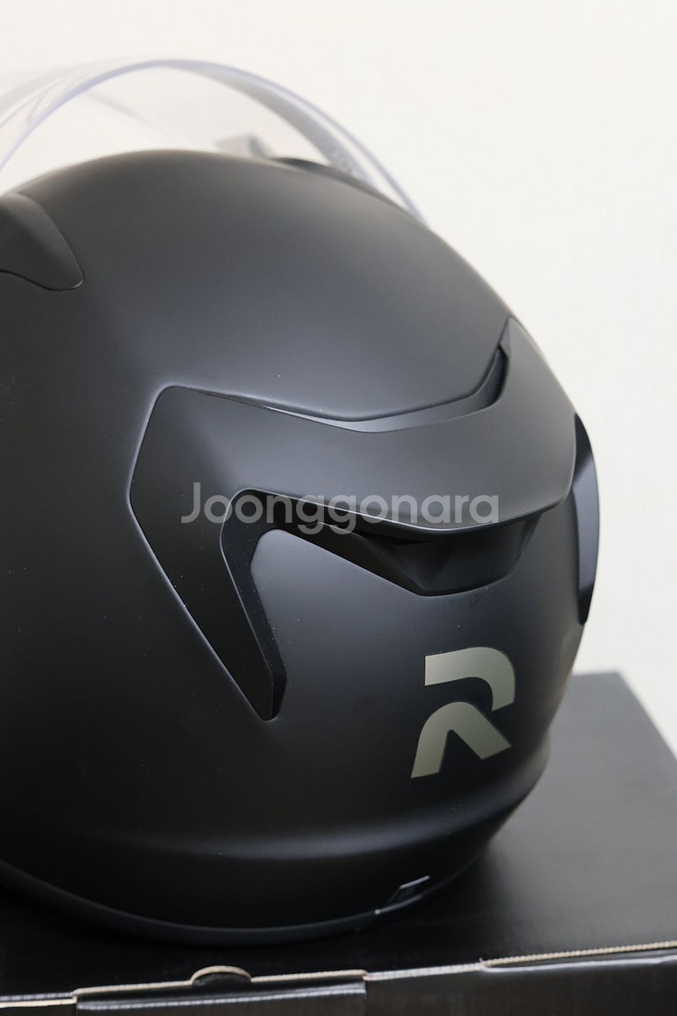 홍진 알파 12 풀페이스 헬멧 무광블랙 L사이즈--2