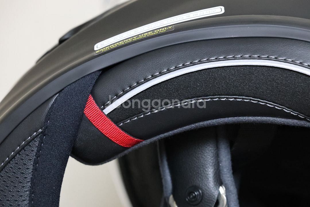 홍진 알파 12 풀페이스 헬멧 무광블랙 L사이즈--4