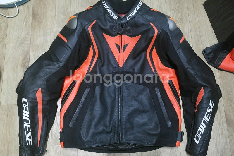 [신형] 다이네즈 무겔로 가죽 자켓 54호 -검빨---0