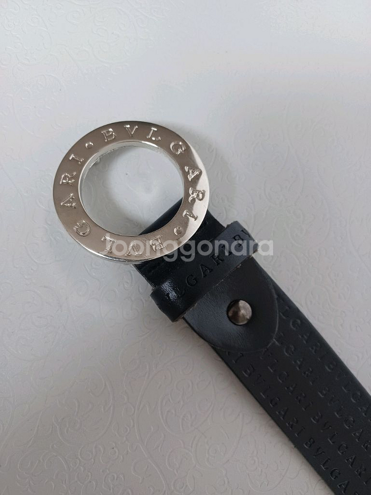 불가리 통가죽 여성벨트 팝니다--1