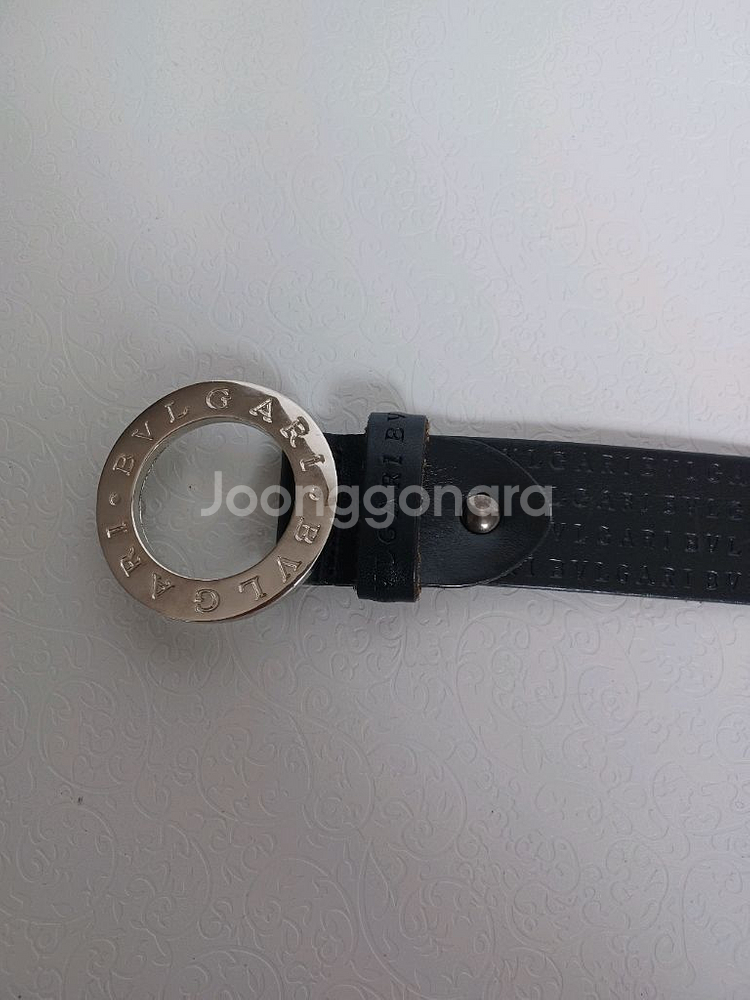 불가리 통가죽 여성벨트 팝니다--6