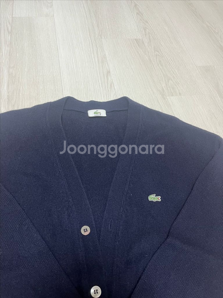 라코스테 가디건--1