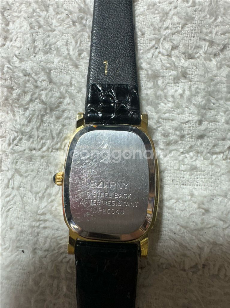 체르니빈티지 여성용 골드 시계 (파이톤 스트랩) 판매--6