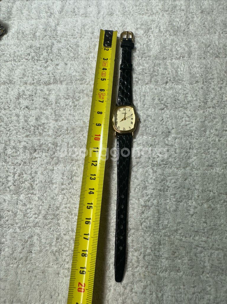 체르니빈티지 여성용 골드 시계 (파이톤 스트랩) 판매--8