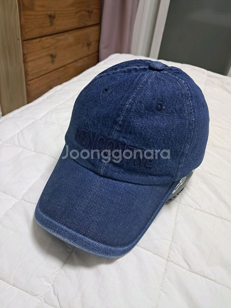 준지 데님볼캡 정품--0