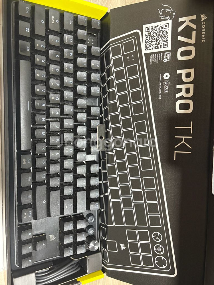 커세어K70 PRO TKL MGX 팝니다--0
