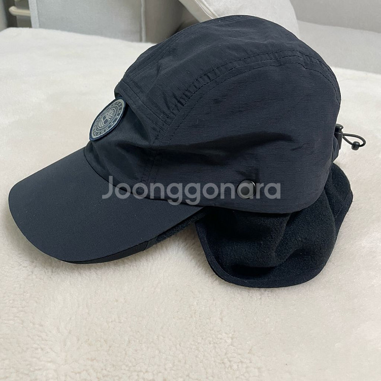 슈프림x팀버랜드 투인원 이어플랩 캠프캡 블랙 21FW--1