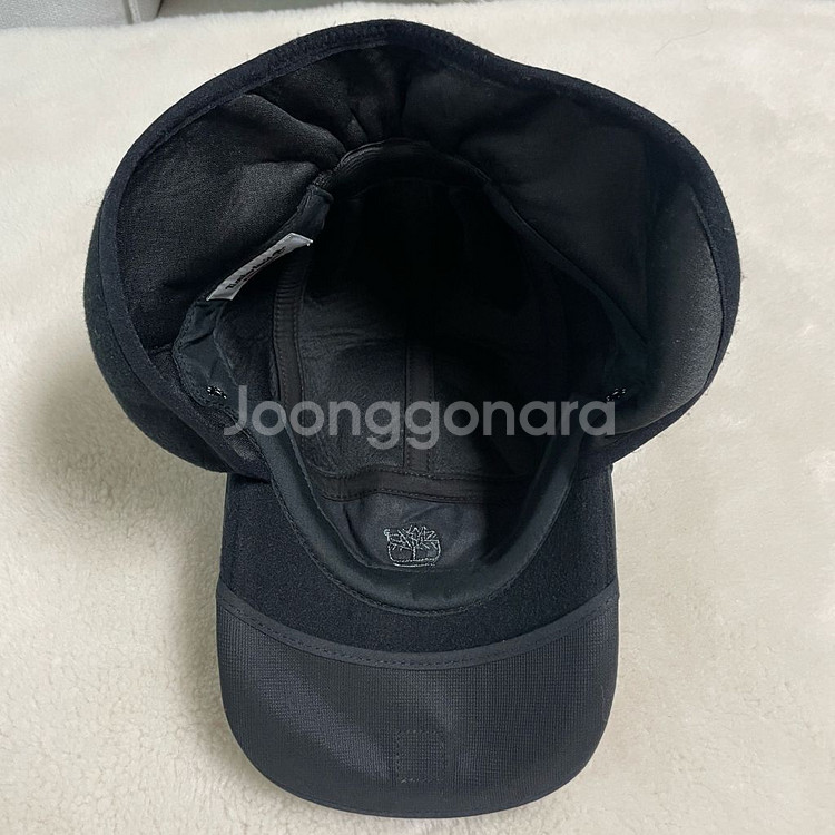 슈프림x팀버랜드 투인원 이어플랩 캠프캡 블랙 21FW--3