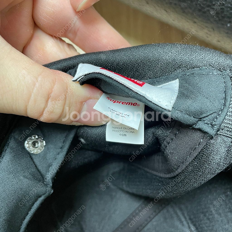 슈프림x팀버랜드 투인원 이어플랩 캠프캡 블랙 21FW--9