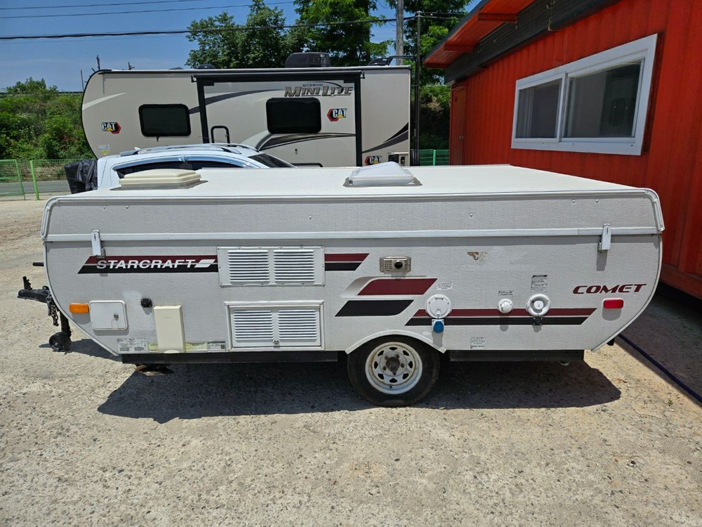 미국 스타크레프트 폴딩 텐트 트레일러 중고 트레일러 이미지