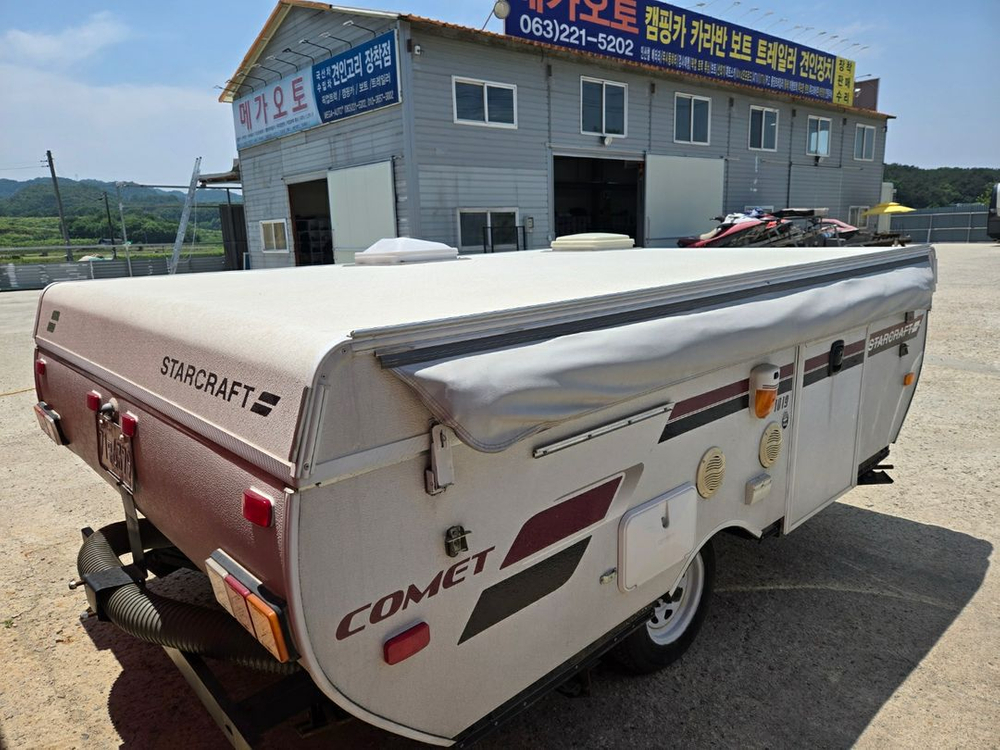 미국 스타크레프트 폴딩 텐트 트레일러 중고 트레일러 이미지