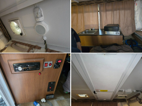 미국 스타크레프트 폴딩 텐트 트레일러 중고 트레일러 이미지