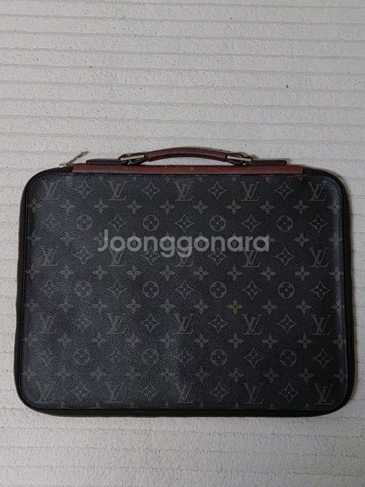 루이비통 빈티지 모노그램 포트폴리오 서류가방--0