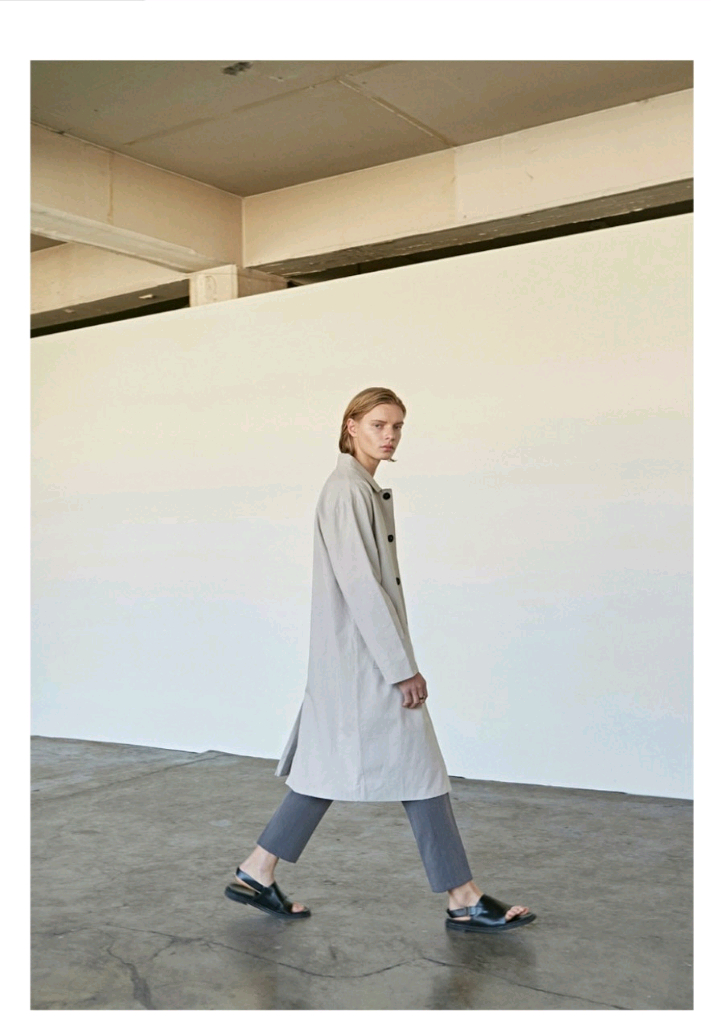 무신사 닉앤니콜 코튼 맥코트 롱 싱글--1