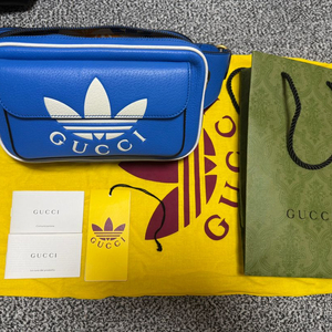 구찌 아디다스콜라보 벨트백